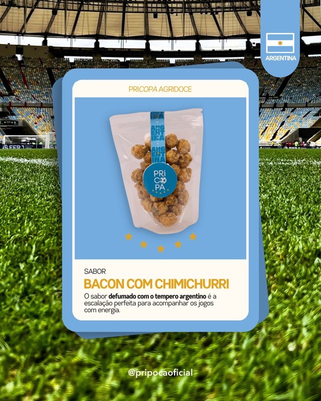 PriCopa Bacon com Chimichurri